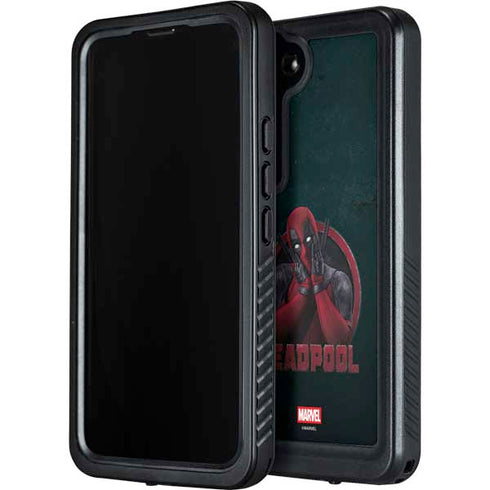 Marvel Deadpool Legacy Surprised Deadpool Galaxy S24 Plus Waterproof Case